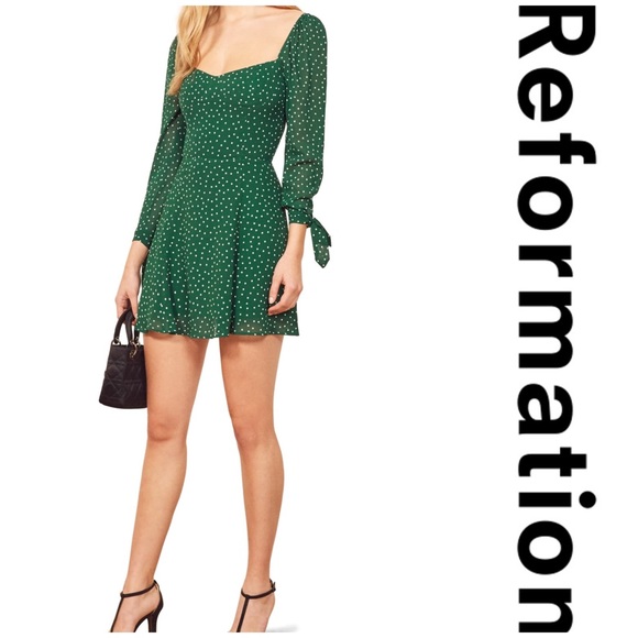Reformation Beatrice Fit & Flare Dress - Picture 3 of 8